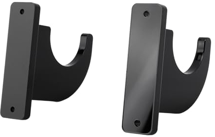 Yosoo Health Gear Lot de 2 Supports Muraux Réglables en Acrylique pour épée Katana, Sabre Laser, épées de samouraï, Support Poli à Forte avec Crochets pour Haches,