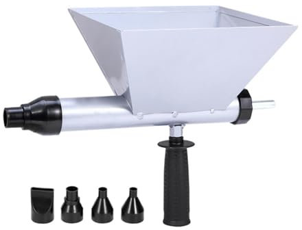 Mörtelmaschine, Zementmörtelmaschine | Elektrische Mörtelmörtelmaschine - Tragbares Fugenstemmwerkzeug mit 4 Düsen, Trichterdesign, wiederverwendbar, elektrisches Stemmwerkzeug für die Betonreparatur,