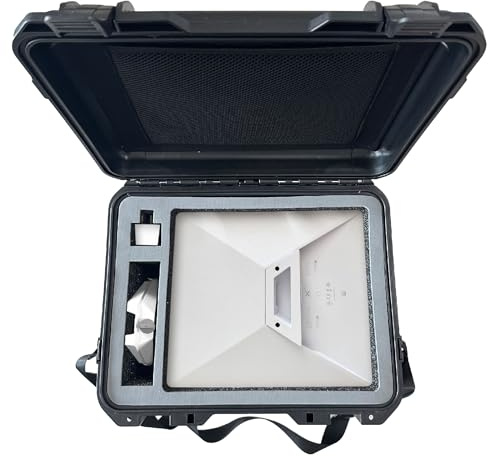 INNVO Starlink Mini Travel Case - IP67 Waterproof Hard Shell Carrying Case with Precision-Cut Foam fits Satellite Internet System V4
