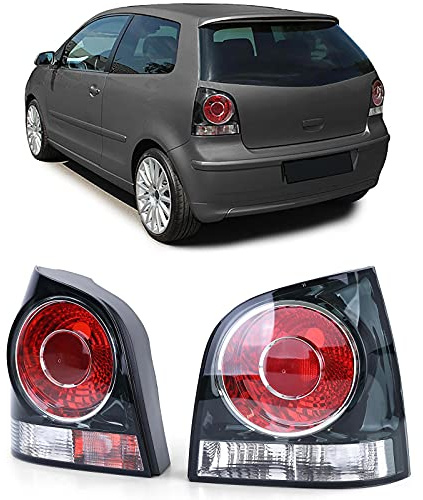 Carparts-Online Rückleuchten schwarz für VW Polo 9N3 05-09