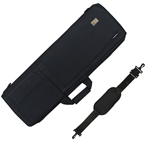DFANCE Gewehrtasche Gewehrfutteral Waffentasche für Langwaffen,Wasserdicht Taktische Waffentasche,Gepolsterte Gewehrkoffer mit Justierbarem Schultergurt,for Waffen Storage,Square,85cm//33.5in
