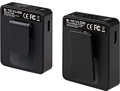 NUX -B10 - Micrófono Lavalier inalámbrico Vlog Set