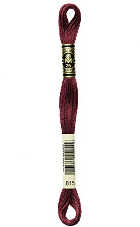 Dmc 6-Strand Embroidery Cotton 8.7yd-Medium Garnet