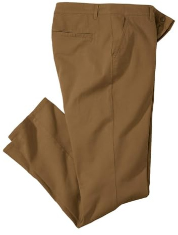 ATLAS FOR MEN - Pantalon Stretch Regular Homme - Coupe Droite - Confort et Élégance - Disponible en Grandes Tailles