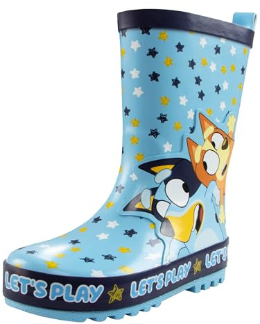 Bluey Y Bingo Botas Niño| Botas Lluvia Niño Bingo | Azul 24