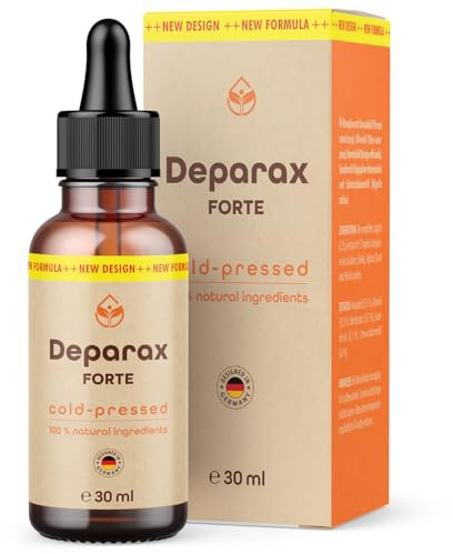 Deparax Forte gotas - Para su equilibrio interior - comience ahora con Deparax Forte - Contenido 30 ml 1x