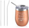 Gobelet à vin isotherme en acier inoxydable de 355 ml avec paille et couvercle, tasse à café, tasse à café, tasse à café, tasses personnalisées pour maman, sœur et elle, cadeau d'anniversaire