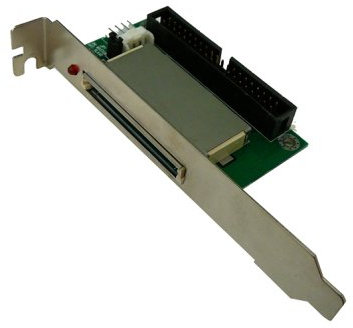 KALEA-INFORMATIQUE Adattatore da Compact Flash (CF) maschio a IDE 3,5 40 Pin con staffa. Supporto UDMA DMA