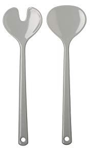 Mepal salatbesteck Synthesis-Grau Posate da Insalata, Melamina, Grigio, 28 x 7.9 x 1 cm