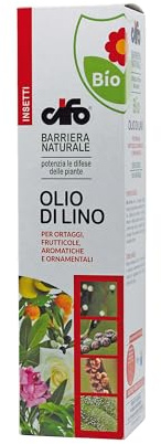 CIFO Olio di Lino - Rimedio Naturale Contro la Cocciniglia, Olio Concentrato Naturale e Biologico, Barriera Naturale per Ortaggi, Aromatiche, Ornamentali e Frutticole - Made In Italy, 200 ml