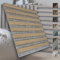 MARBET DESIGN Akustikpaneele Akustikquadrate 40x40cm Wandverkleidung Holz - (1 Paneel, grau - Sonoma Eiche) vertikal Akustikfilz Lamellenwand Platten