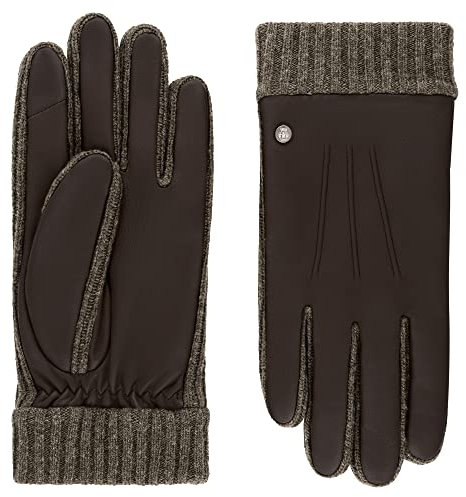 Roeckl Herren Witten Touch Lederhandschuhe, Coffee, 8.5