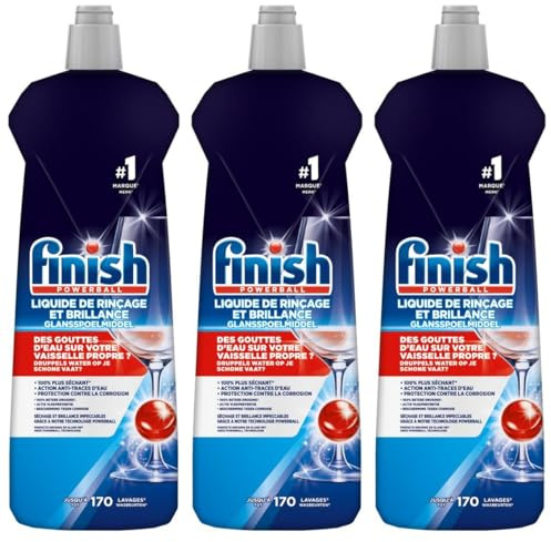 Finish Liquide de Rinçage - Lot de 3 x 800 ml