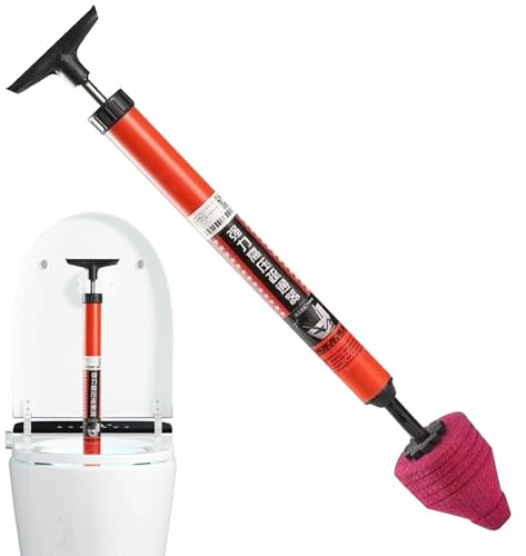 Toiletten Pömpel Hochdruck, Pümpel Werkzeug, Abflussreiniger Pömpels, Pömpels Mit Griff, Toilettenrohrpümpel, Flexibler Entferner Für Luftabflussverstopfungen