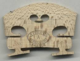 Aubert Adjustable Violin Bridge - 4/4 Size - Medium