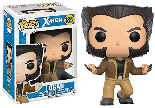 Funko - Pop! Bobble Colección X-Men - Figura Logan (12458)