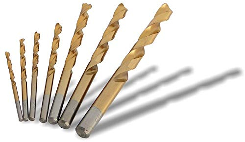 BAER Kernlochbohrer Satz M3 - M12, HSSG-TIN, Spiralbohrer DIN 338, Spiralbohrersatz, Spiralbohrerset, TIN-Bohrerset, Bohrer