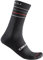 CASTELLI Men's Endurance 15 Sock, Schwarz-Weiss, XXL