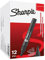 Sharpie W10 Pennarelli indelebili con punta a scalpello, nero, Scatola da 12