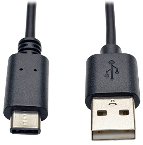Eaton Tripp Lite USB 2.0 Data & Charging Cable – U038‑006 – 480 Mbps Transfer, 60W USB‑C Charging, Durable Gold‑Plated Connectors, Reversible USB‑C Design, 6 ft Length (B00ZR6GUJ2)