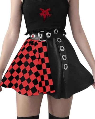 Grunge Skirt, Falda Short, Punk Skirt, Goth Fashion, Cute Skirts for Teen Girls, Alt Clothing