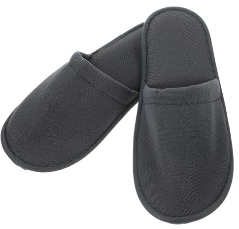 COLLBATH 6 Paia di Pantofole Monouso da Viaggio Spesse Morbide e Traspiranti Ciabatte da Interno Leggere per Hotel Spa e Uso Domestico Pantofole da Uomo Comode e Salva Spazio