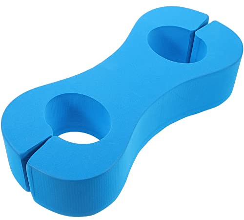 Kichvoe Tabla de Entrenamiento para Natación de Eva Azul, Ayuda para Nadar Resistencia y Corrección Adultos, Equipo Portátil de Natación