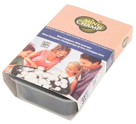 Minichamp - Kit Champignons de Paris Blanc à Faire Pousser