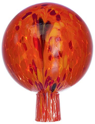 Marolin Sfera di rose per giardino/giardino (diametro 15 cm | rosso)