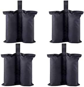 CACTIYE Canopy Weight Bags for Pop up Canopy Tent, Sand Bags Leg Weights for Instant Outdoor Sun Shelter Canopy Legs