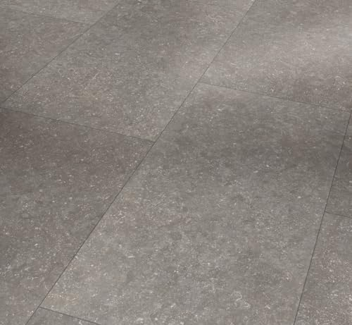 Parador Dekorboden Laminat Trendtime 5 Granit grau Steinstruktur Großfliese 4-V-Fuge