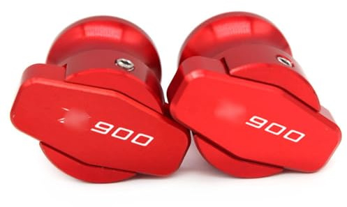 Topes Anticaida Moto para K┐awasaki Z900 z 900 2017 2018 2019 Soportes de Marco de Motocicleta Tornillos Deslizadores basculante carretes deslizantes Pernos M8 de Motocicleta Deslizadores Moto(Red)