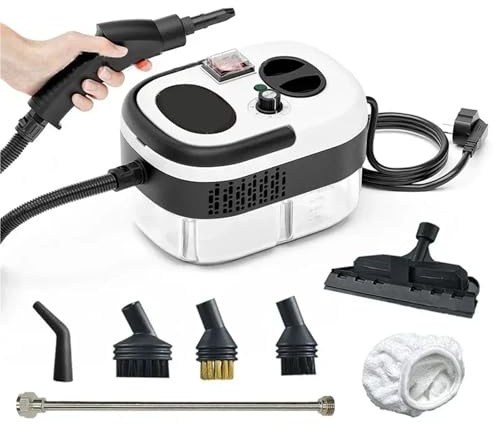 Pulitore a vapore Sterilizzazione ad alta temperatura Aria condizionata Elettrodomestici Cappa da cucina Pulitori a vapore Spina USA/UE 2500W(Mechanical Upgraded,110 V)