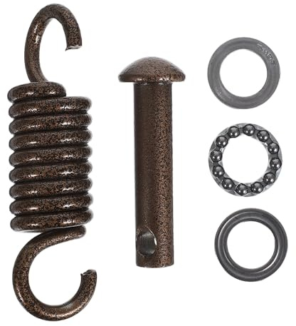 NULYLU Kit Molle per Sedia a Dondolo Amaca Ganci in Metallo Resistenti, Molla per Altalena Sospesa da Esterno, Accessori per Patio Installazione Rapida e Sicurezza Migliorata