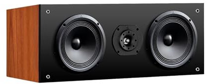 Triangle - Sextan 902 Central Speaker - Diffusore Centrale Home Cinema - Potenza Ammissibile 80W - Output 91 dB/W/m - 500 x 200 x 300 mm - Cognac