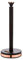 Tower Cavaletto T826133BLK Porte-Rouleau d'essuie-Tout avec sous-Doublure Douce Noir/Or Rose