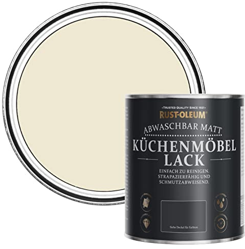 Rust-Oleum Beige Kitchen Cupboard Paint in Matt Finish - Quarry Lime 750ml