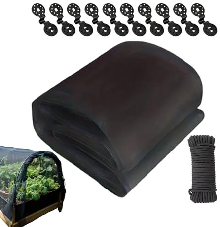 Rete per la protezione del giardino, rete a rete da giardino, accessorio per piante per cortile, fattoria, patio, serra, pomodori, fragola, uva, vigneto, rosa