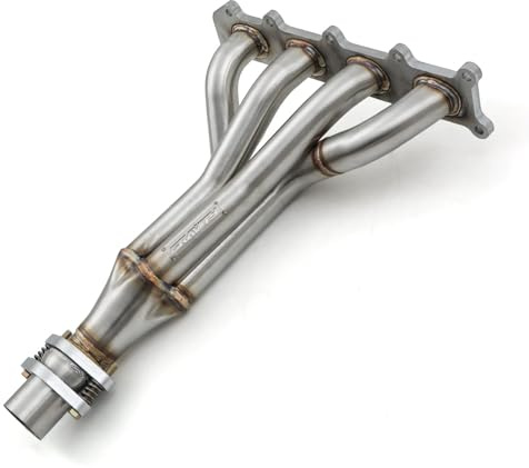 Gravity Performance Colector de escape de 2.25 pulgadas compatible con Peugeot 206 GTI 2l 16V 1998-2010 kit de colector de escape inoxidable