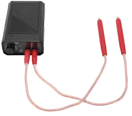 Jectse Soldador por Puntos de Doble Pulso 1200A 10000W para Revestimiento de Ni de 0,3mm y Lámina de Ni de 0,15mm, Máquina de Soldadura Ligera de Modos Duales
