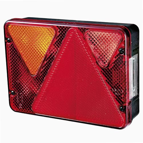 WERKA PRO - 2165 Mästarutrustning 2165 - multifunktionell eld vänster-185 mm x 135 mm-för släpvagn