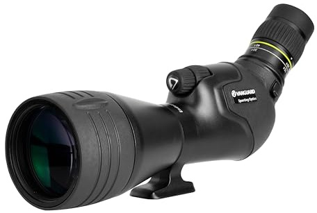 Vanguard Endeavor HD 82A Angled Eyepiece Spotting Scope, 20-60 x 82, ED Glass, Waterproof/Fogproof