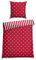 Schiesser Bettwäscheset Sterne | Feinbiber | 100% Baumwolle aus nachhaltiger Produktion | 155x220cm + 80x80cm | Rot
