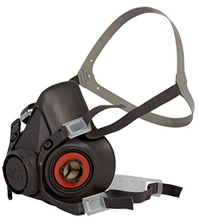 3M 6300L Atemschutz Halbmaske ohne Filter Größe: L EN 140 DIN 140