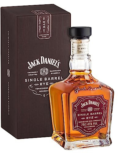 Jack Daniel's Single Barrel Rye - Tennessee Whiskey - 45% Vol. (1 x 0.7l), Unsere erstes neues Maische-Rezept seit 1866, verschiedene Varianten erhältlich