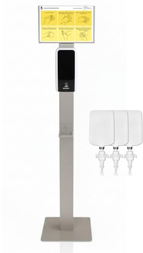 Blanc HYGIENIC Set Cosmos Sensor Desinfektionsstation Schwarz-Weiß