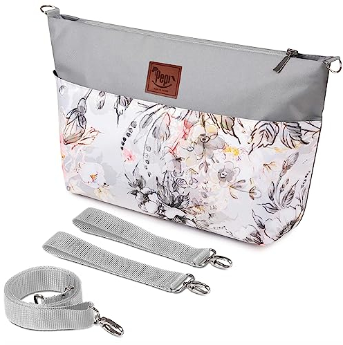 Pepi Kinderwagen Organizer – Wasserdichte Buggy Tasche, Multifunktionale Aufbewahrungstasche für Kinderwagen Zubehör, Wickeltasche