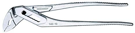 GEDORE Wasserpumpenzange 10 Zoll, 7-fach verstellbar, 2-K-Griff, 1 Stück, 146 10 JC