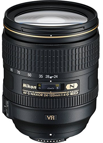 Nikon 24-120mm f/4G ED VR AF-S NIKKOR Lens for Nikon Digital SLR (Renewed)
