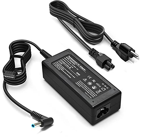 KAQIAR 65W Laptop Charger Compatible with HP Pavilion x360 14 15 17,Envy 13 15 X360,Elitebook 840 G5, ProBook Chromebook Stream Series,Spectre 710412-001 19.5V 3.33A Adapter